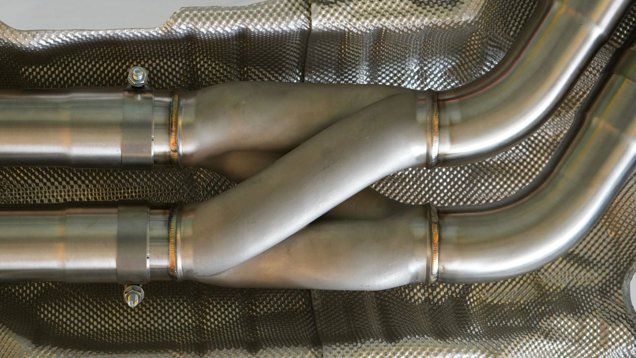 G-Tech Motorsport BMW G80 M3 / G81 M3 / G82 M4 / G83 M4 – Equal Length Z-Pipe Crossover Midpipe
