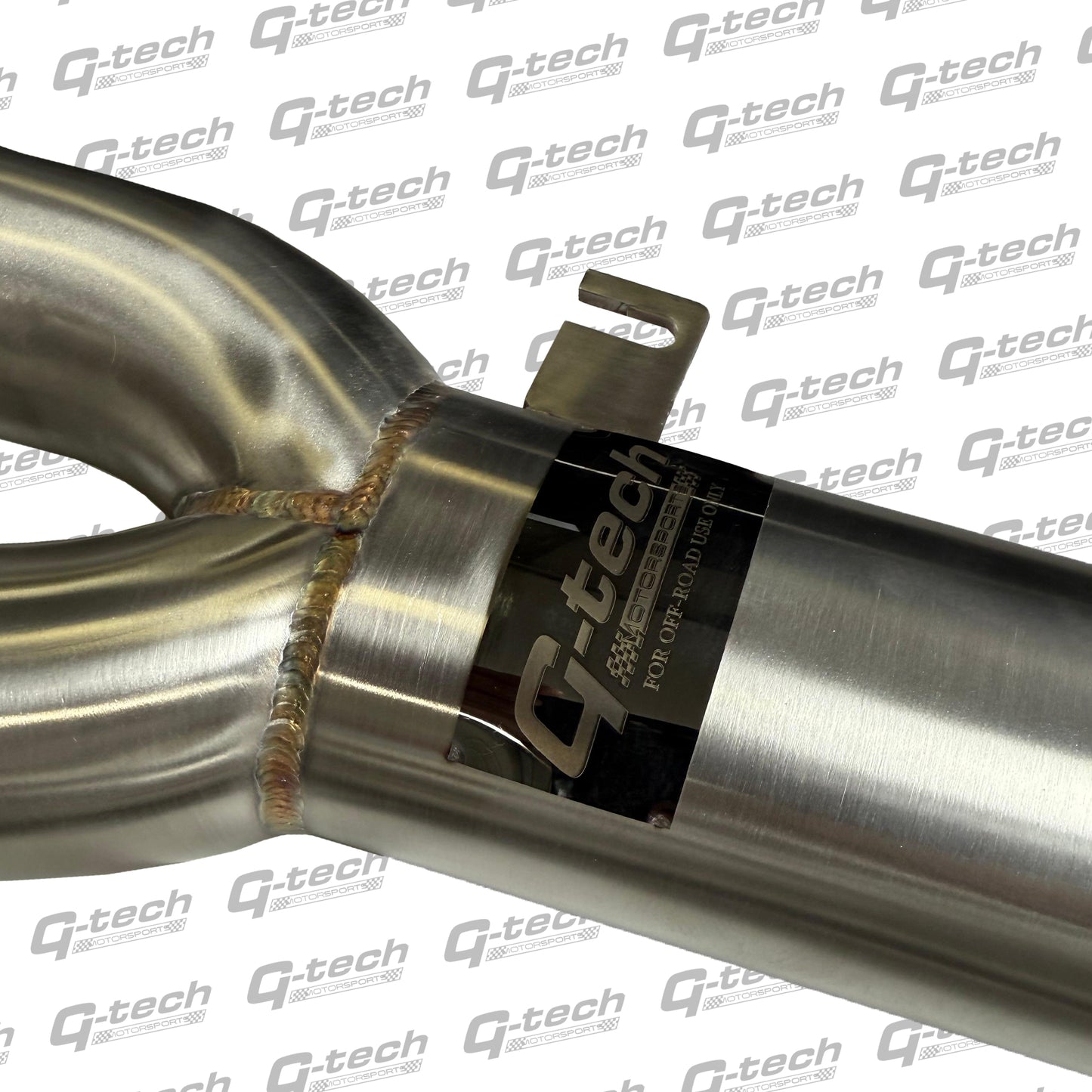 Gtech Motorsports BMW F9x S58 Single Mid Pipe with Extended Underbrace (X3M & X4M Pre-LCI)
