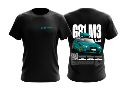 Smyrna Oversized T-Shirt (Grey & Black)