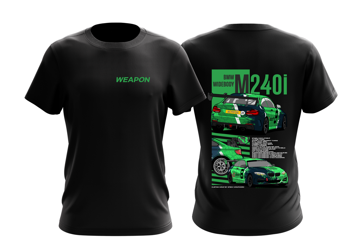 Weapon Oversized T-Shirt (Grey & Black)