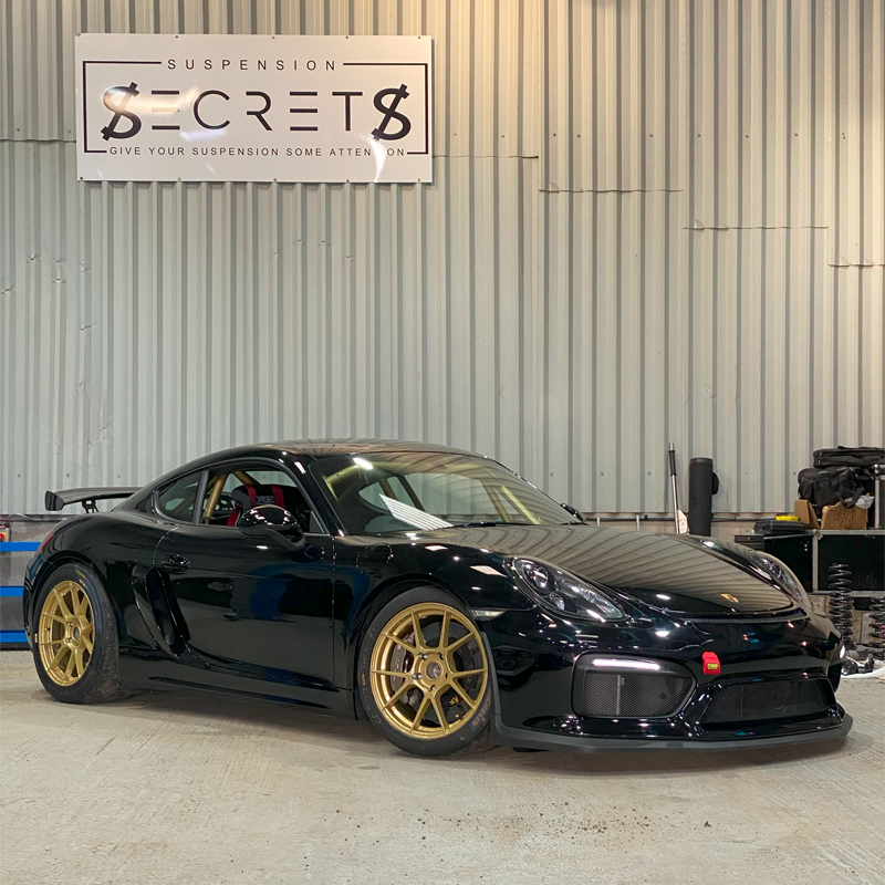 Suspension Secrets Solid Control Arm Bushes - Porsche 981/ 718 Cayman GT4