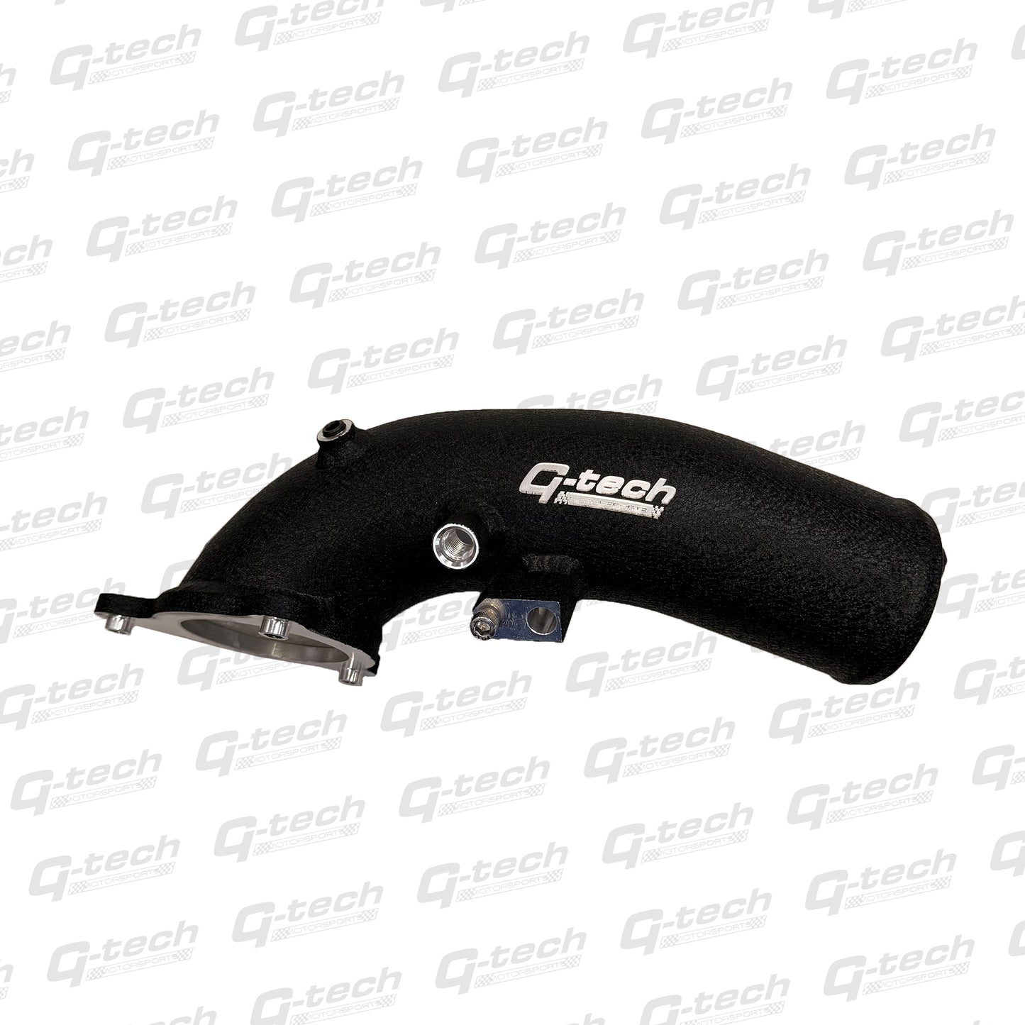 Gtech hard anodised black alloy charge pipe for BMW B58 F-series models.