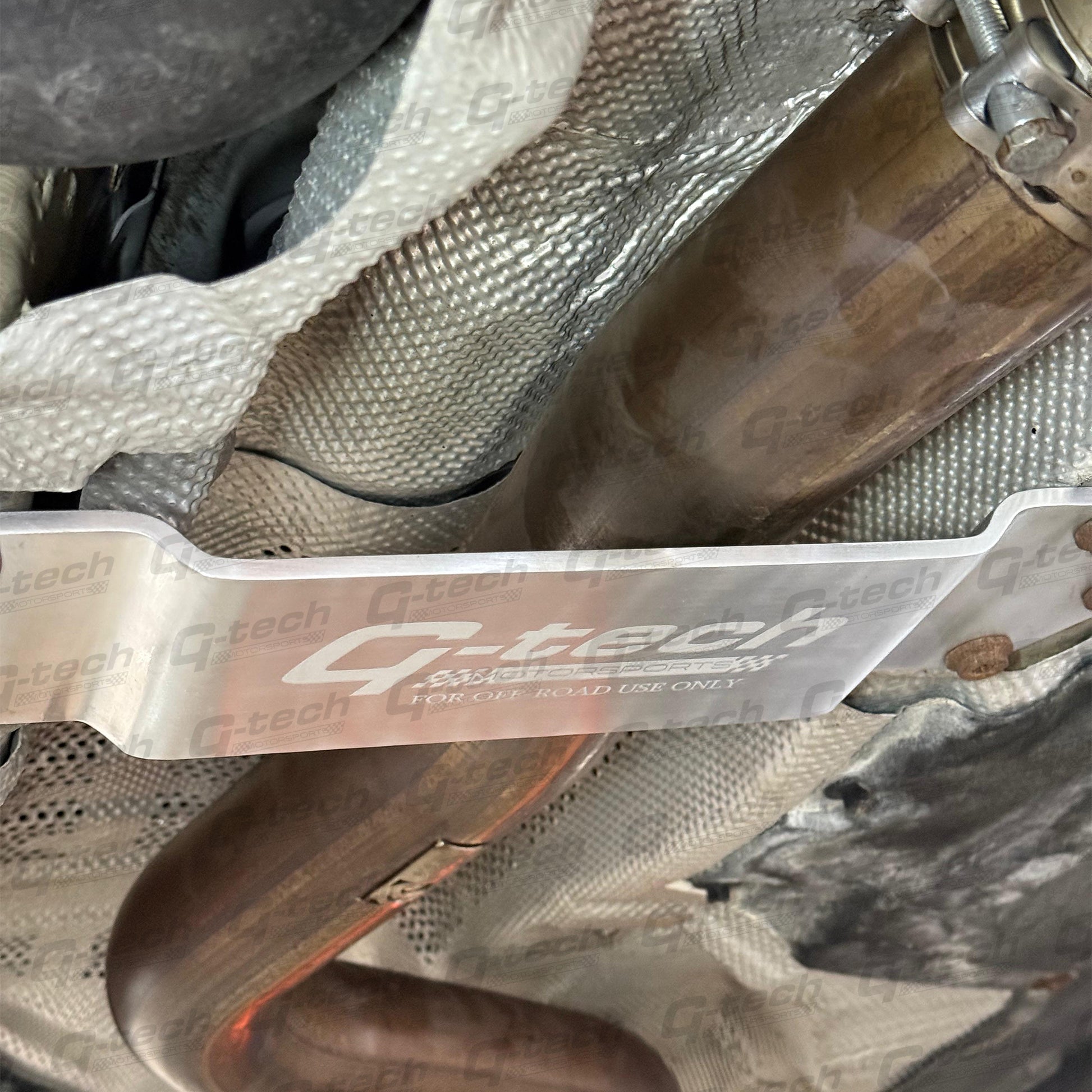 Close-up of Gtech BMW F80/F82/F83/F87 chassis brace with OEM mounting points.