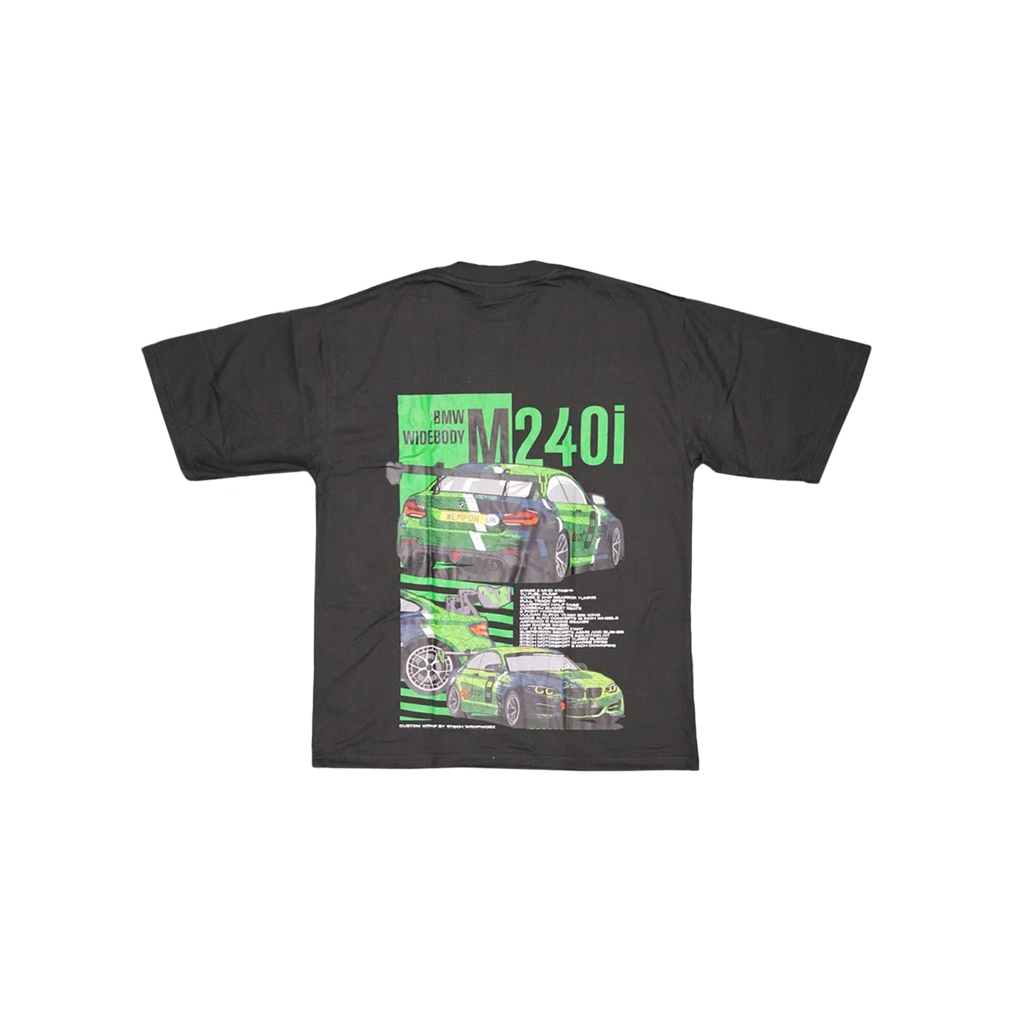 Weapon Oversized T-Shirt (Grey & Black)