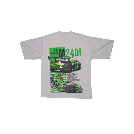 Weapon Oversized T-Shirt (Grey & Black)