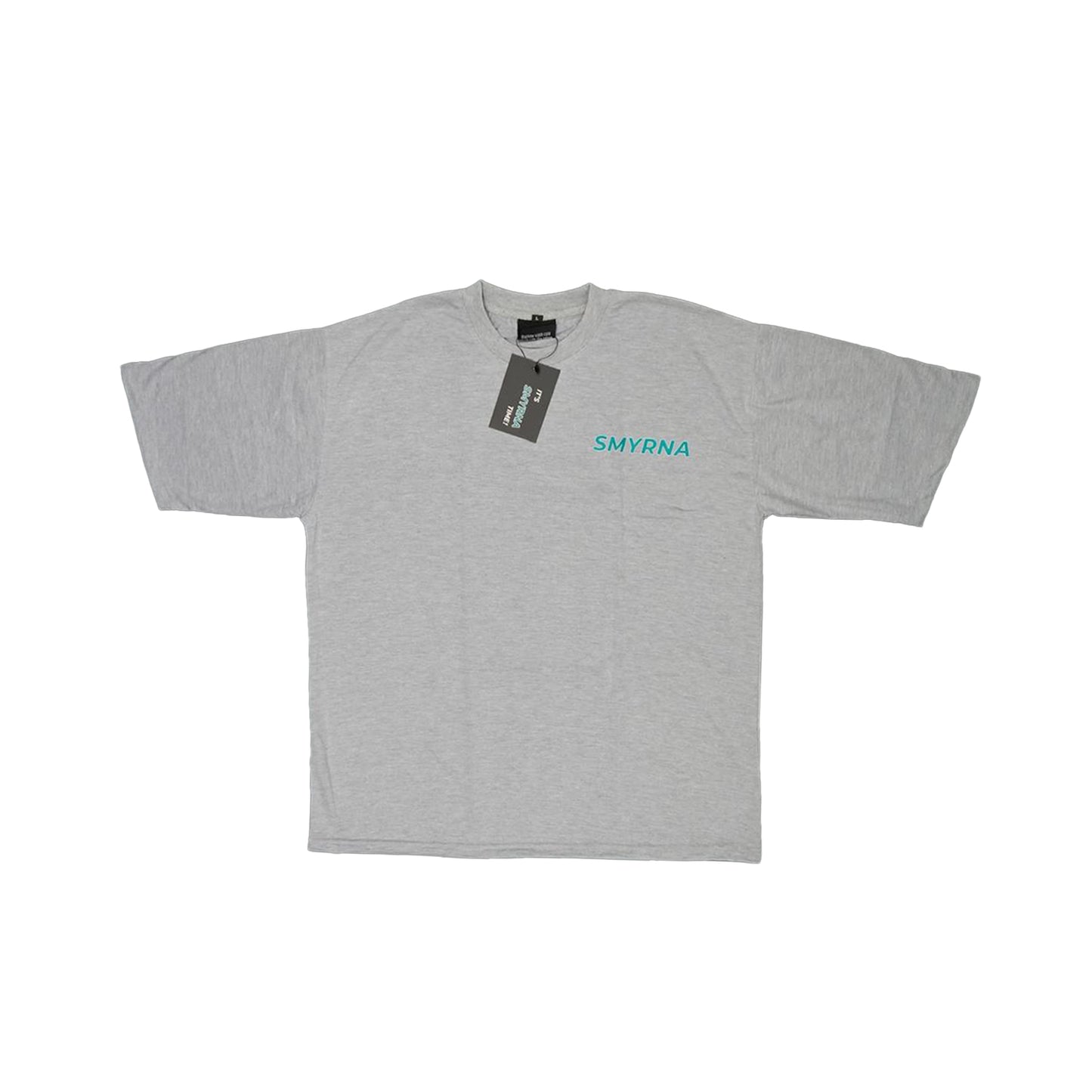 Smyrna Oversized T-Shirt (Grey & Black)