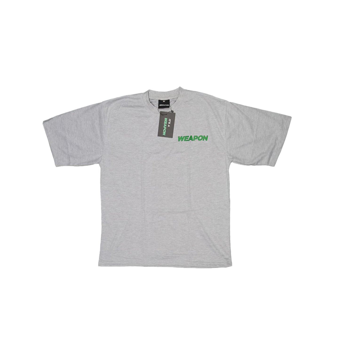 Weapon Oversized T-Shirt (Grey & Black)