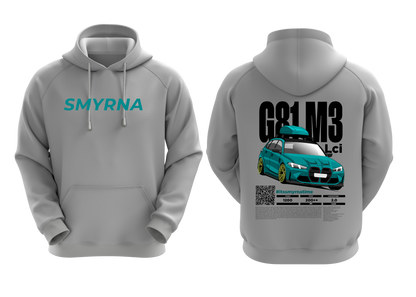 Smyrna Hoodie (Black & Grey)