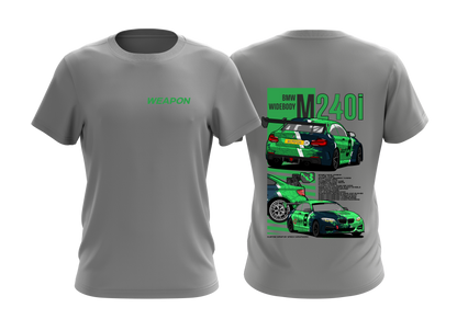 Weapon Oversized T-Shirt (Grey & Black)