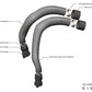 Eventuri Carbon Fibre Charge Pipe Set BMW F80 M3 F82 F83 M4 Coupe Convertible F87 M2 Competition (S55) - Evolve Automotive