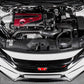 Eventuri Carbon Fibre & Red Kevlar Engine Cover - Honda Civic Type R FK2 | FK8 - Evolve Automotive