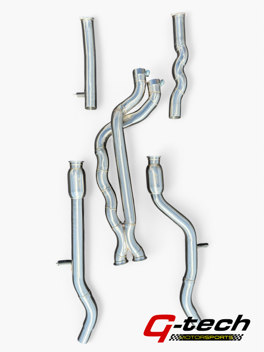 BMW M3/M4 (F80, F82, F83 including Competition Models) S55 Equal length Midpipe Res